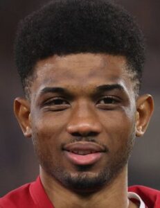 Ivorian footballer Amad Diallo headshot
