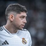Federico Valverde pictured in Rea Madrid jersey