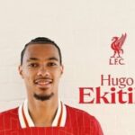 French footballer Hugo Ekitike picture