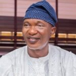 Nigerian politician Moshood Adeoti portrait