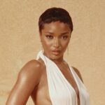 Ayra Starr pictured in revealing outfit