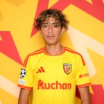 Mezian Mesloub in football jersey